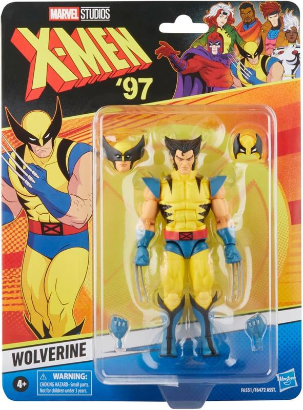 Marvel Legends Wolverine X-Men '97 Retro F6551 Hasbro - Bonecos